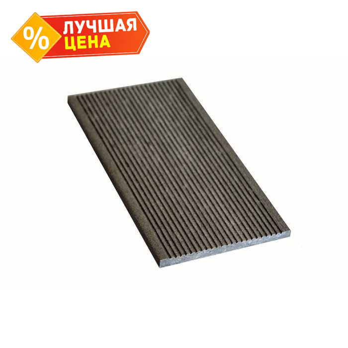 Торцевая планка MasterDeck 130x3000 мм Серый