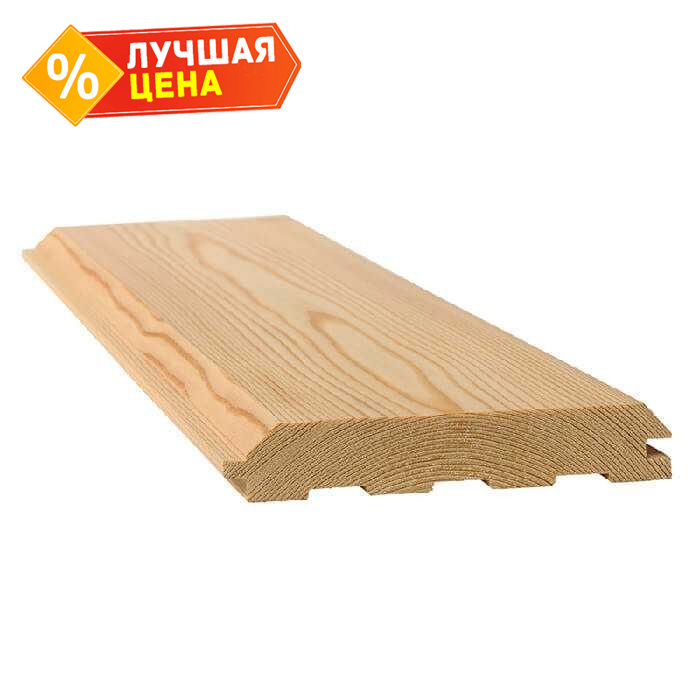 Имитация бруса 17х145х5000 мм Прима Лиственница