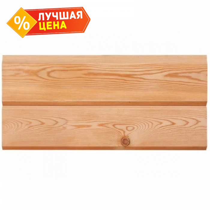 Имитация бруса 18х145х4000 мм А Лиственница